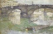 Ponte Santa Trinita,Florence Childe Hassam